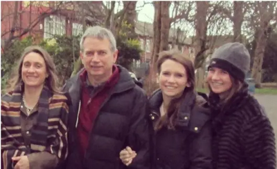 Drew Durning and his family in Ropner Park