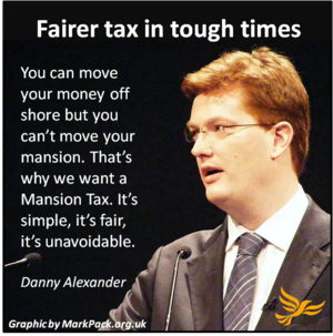 Image courtesy of MarkPack.org.uk Mansion Tax Fairer Tax