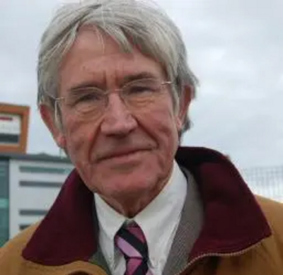 Philip Latham outside Bede SRC 6th form college, Billingham