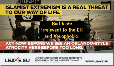 Racist Leave EU advert